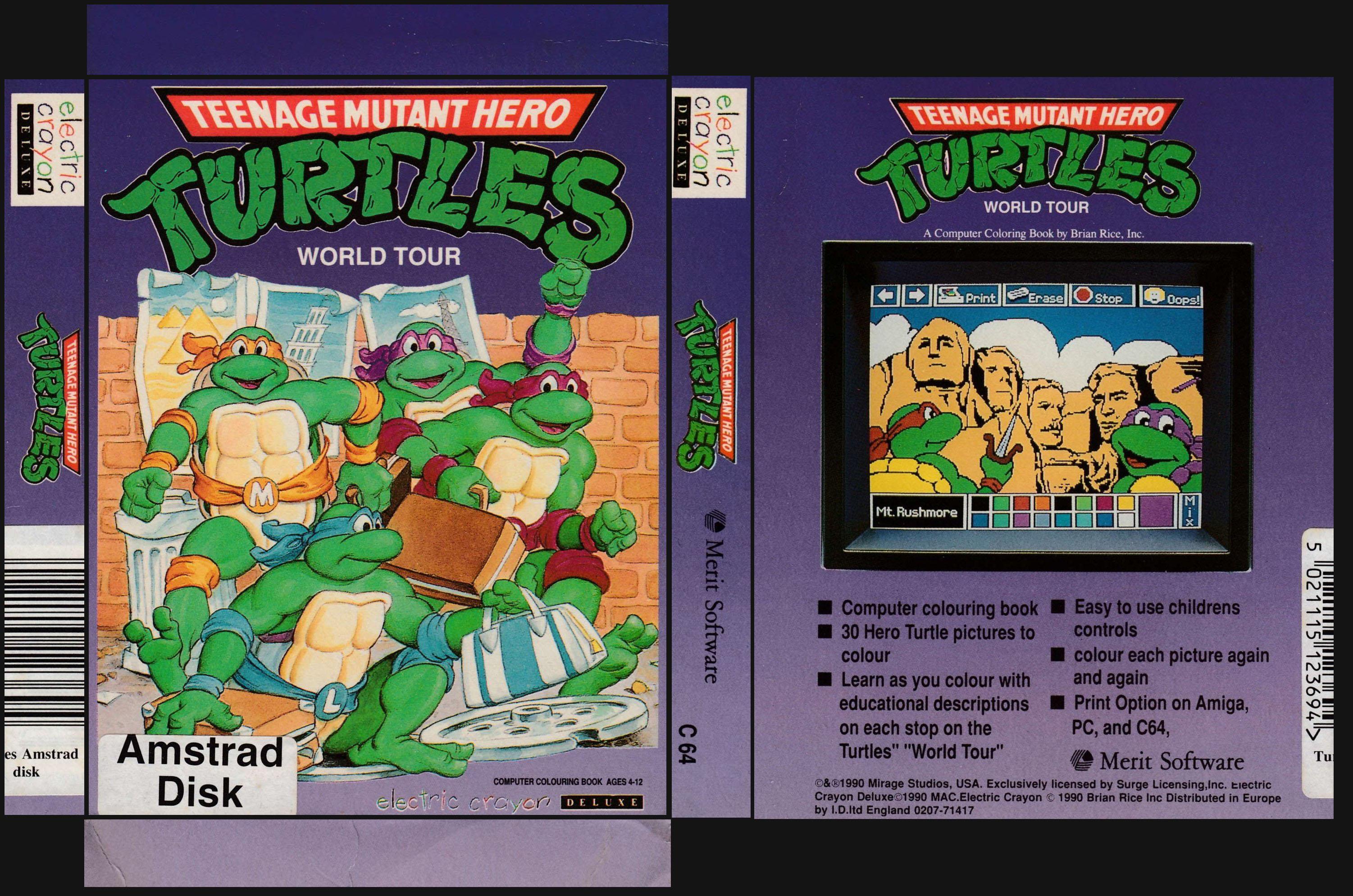Teenage Mutant Hero Turtles World Tour Release DISK ENGLISHDATE 2016 09 07 DL 33 fois TYPE image SIZE 286Ko NOTE Uploaded by CPCLOV w1979 h1103 · 